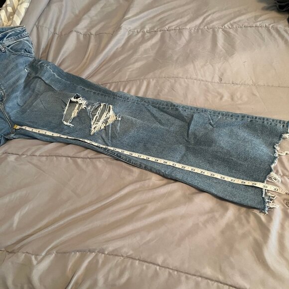 Size 20 American Eagle - Next Level Stretch - Super High Rise Flare Jeans - Picture 7 of 9